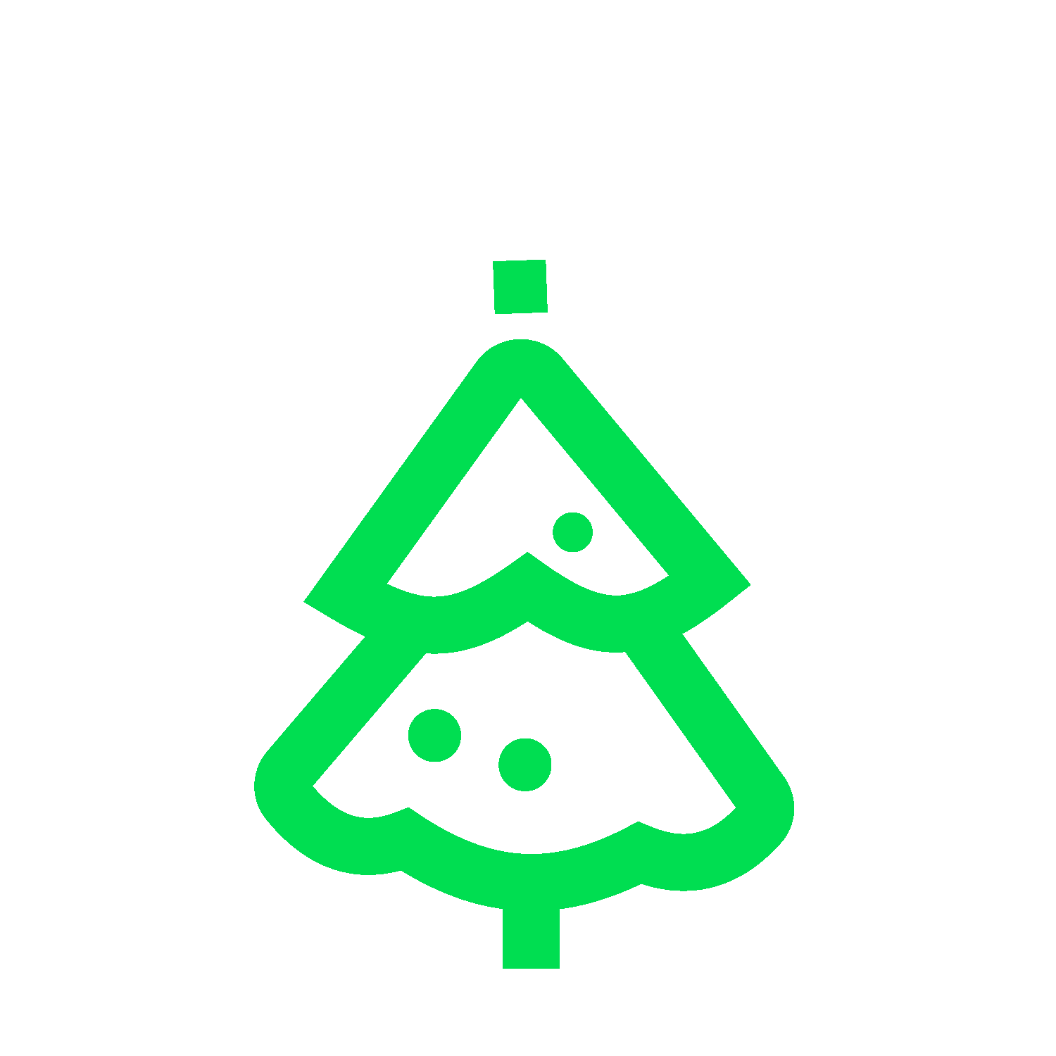 Анимированная ёлка